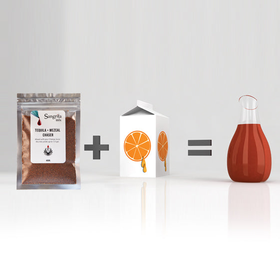 Sangrita Mix. Tequila Chaser. Mocktail Mix. Cocktail Mix. Makes up to 1/2 Gallon.